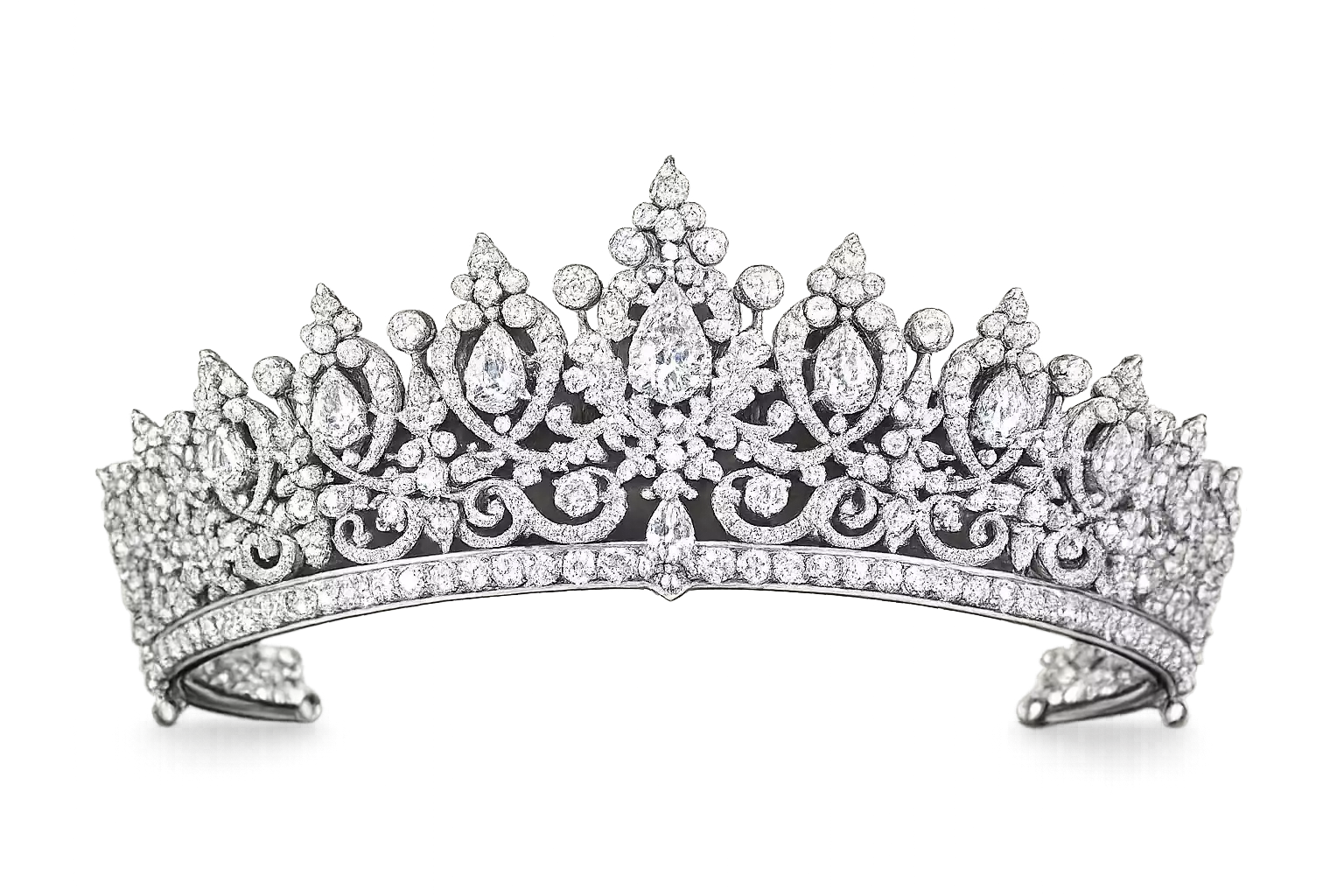 Diamond tiara design five